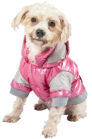 Sporty Vintage Aspen Pet Ski Jacket (size: medium)